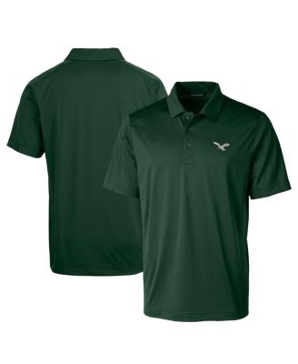 Men's Midnight Green Philadelphia Eagles Textured Stretch Short Sleeve Polo Shirt