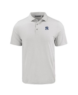 Men's White New York Yankees Coastline Epic Comfort Eco Polo Shirt