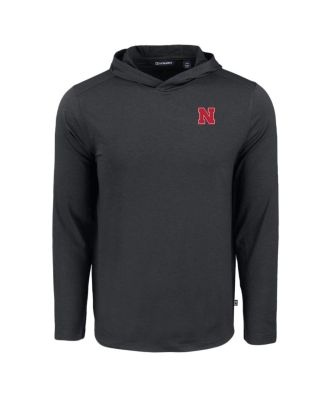 Men's Black Nebraska Huskers Coastline Epic Comfort Eco Long Sleeve Hoodie