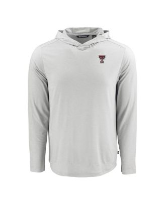 Men's Gray Texas Tech Red Raiders Coastline Epic Comfort Eco Long Sleeve Hoodie