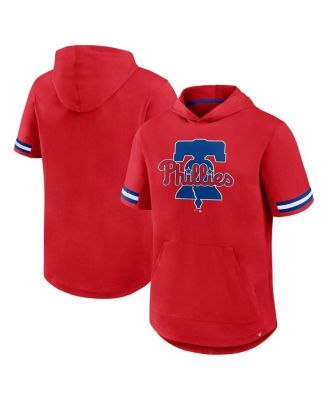 Men's Red Philadelphia Phillies Optimal Play Hooded T-Shirt