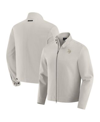 Men's Gray Minnesota Vikings Air Raid Full-Zip Jacket