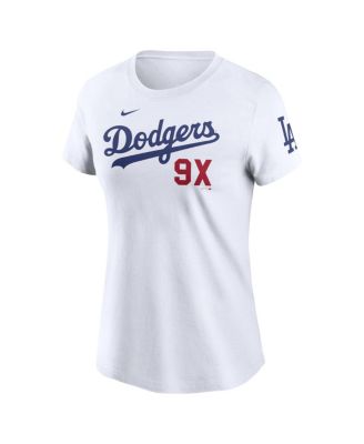 Women's White Los Angeles Dodgers T-Shirt