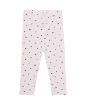 Baby Girls 3-Pack Textured Leggings