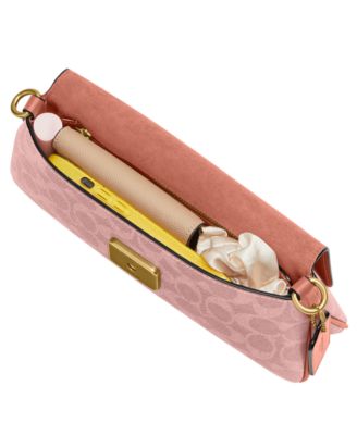 Jet Small Signature Canvas Shoulder Bag