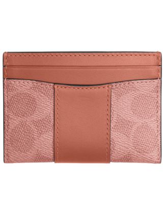 Essential Signature Canvas Card Case