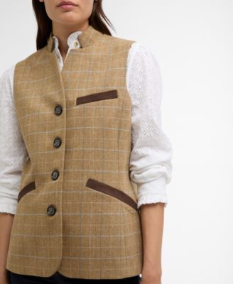 Women's Sleeveless Petunia Tailored Gilet Blazer