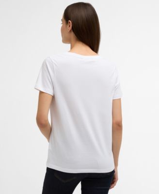 Women's Short-Sleeve Crewneck Clover T-Shirt