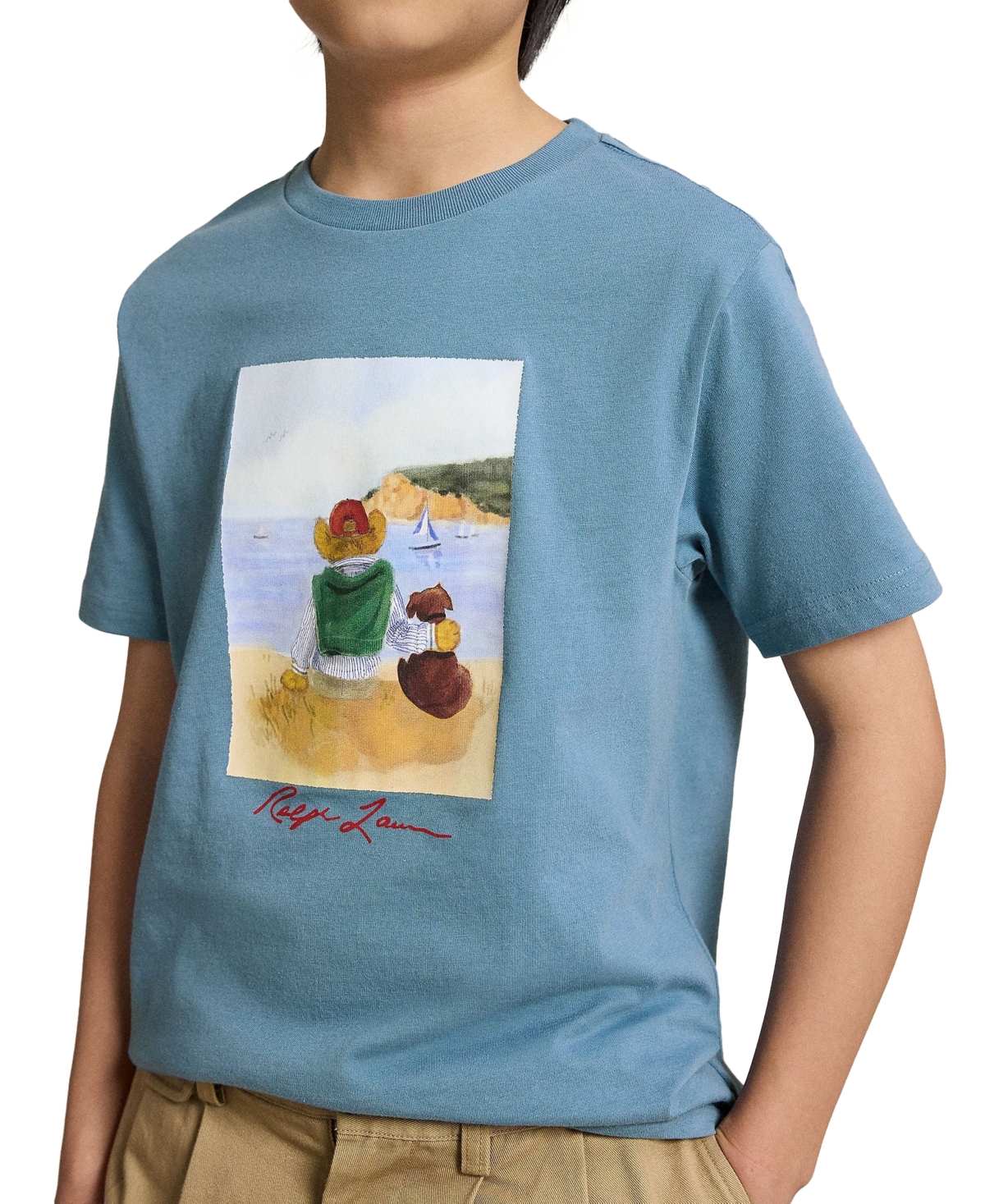 Polo Ralph Lauren Boys' 8-20 Crewneck T-Shirt