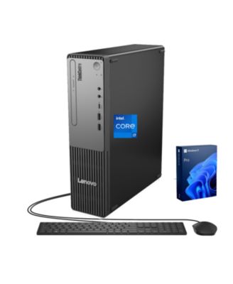 ThinkCentre Small Form Factor Business Desktop, Intel Core i7-13620H, 32GB DDR5, 1TB SSD, Wired KB & Mouse, Windows 11 Pro