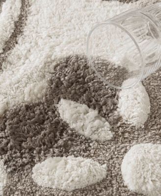 Casablanca Tufted Cotton Bath Rug, 25" Round