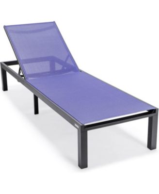 Marlin Patio Chaise Lounge Chair With Aluminum Frame