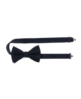 Men's Sutton Solid Color Silk Cummerbund & Bow Tie Bundle