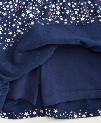 Girls' Toddler 12M-5T Americana Ditsy-Print Scooter Skirt