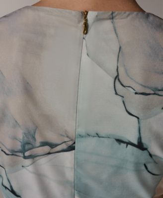 Women's V-Neck Midi Dress