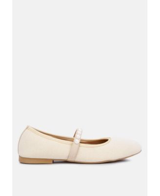 Women's Sassie Pearl Embellished Ballerina Flats