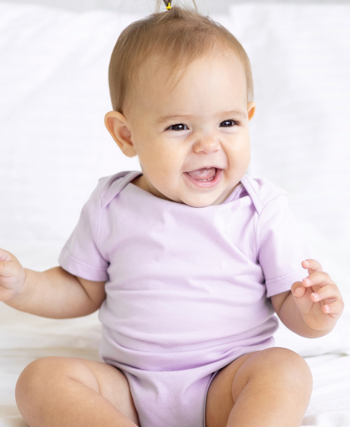 butterblu Baby Boys' or Girls' Short-Sleeve Bodysuit, 5-Pack