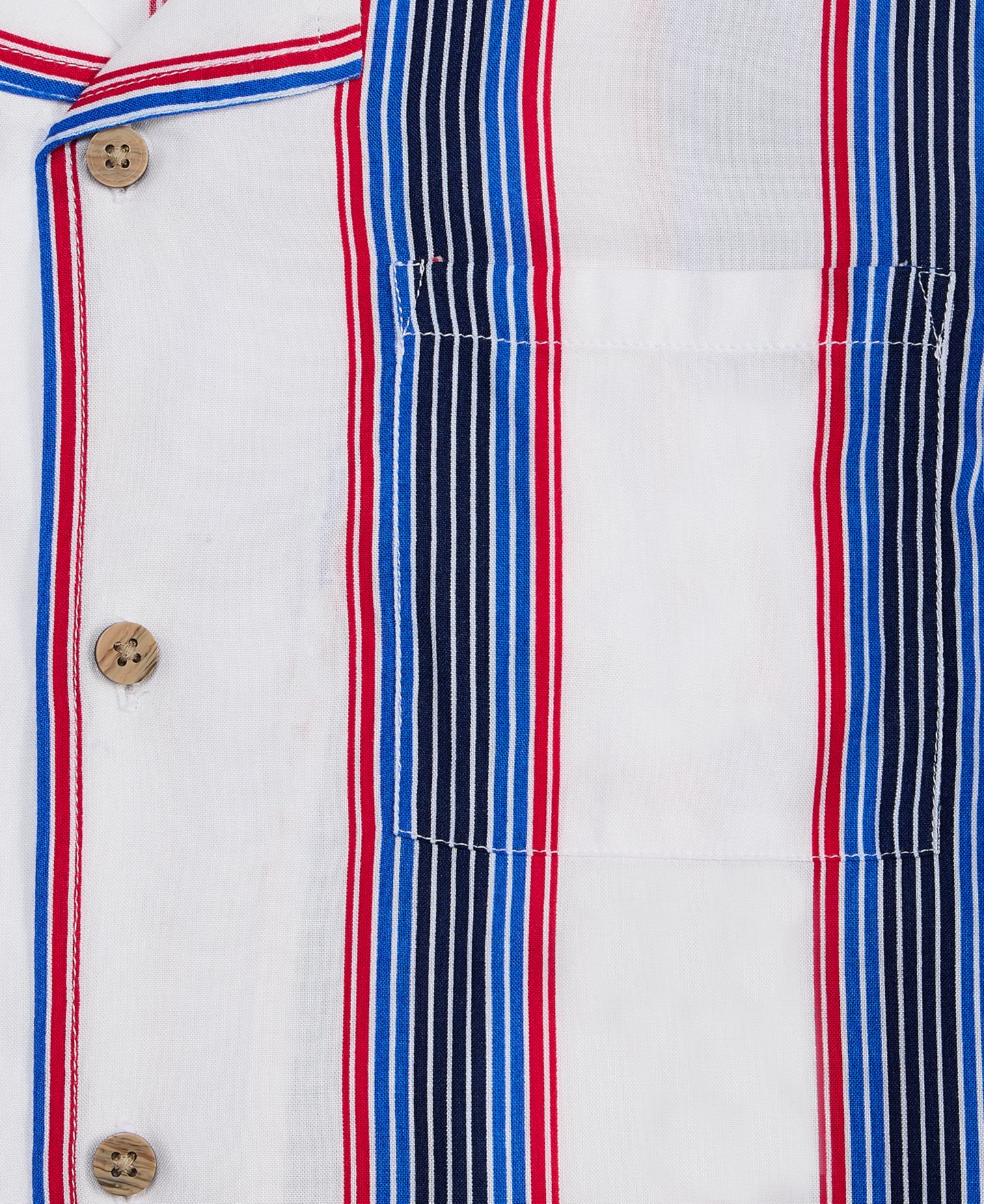 Рубашка Macy's Epic Threads Striped Shirt для мальчиков, цвет: Bright Whi — фото 6