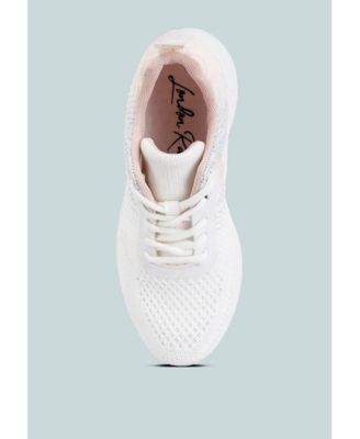 synthia contrasting chunky sneakers