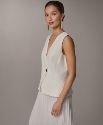 Petite V-Neck Midi Dress