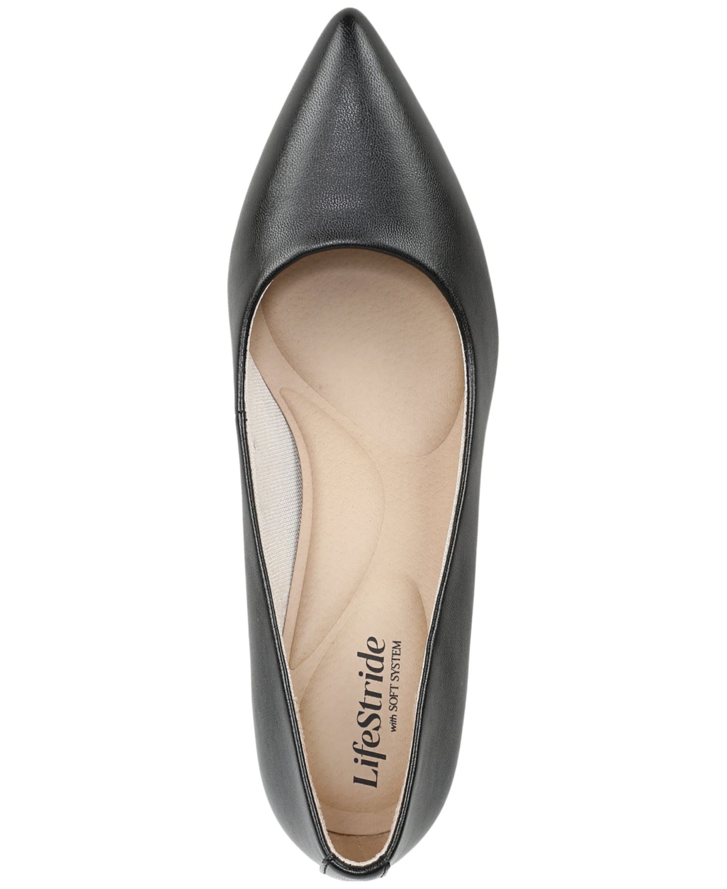 Женские туфли LifeStride Rebecca Slip-On Pumps, цвет: Чёрная искусственная кожа — фото 4
