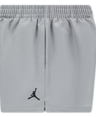 Jordan Boys' Toddler 2T-4T Dri-FIT Jumpman Woven Play Jersey T-Shirt & Mesh Shorts, 2 Piece Set	