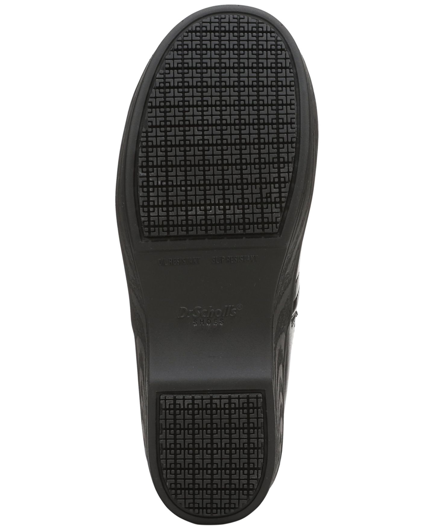 Женские сабо Dr. Scholl's Dynamo Lite Service Round Toe, цвет: Чёрный кожаный — фото 5