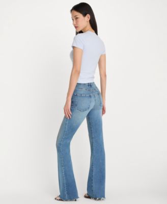 Women's Flare-Leg Mid-Rise Jeans