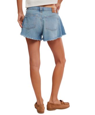 Women's Sparks Mid-Rise Denim Shorts