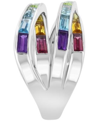 Multi-Gemstone Ring (2-5/8 ct. t.w.) in Sterling Silver