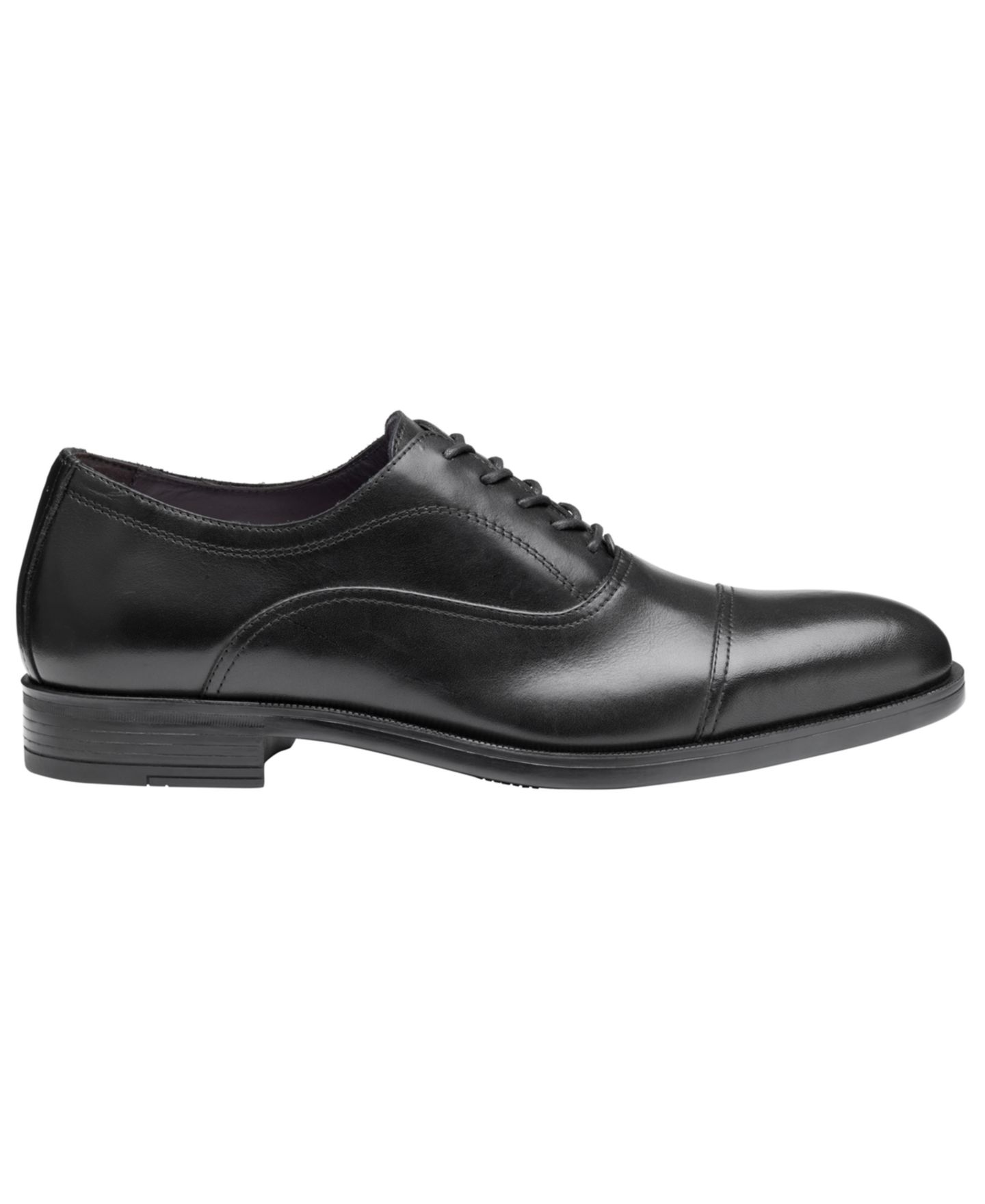 Johnston & Murphy Men's Conlin Cap Toe, цвет: Чёрный — фото 2