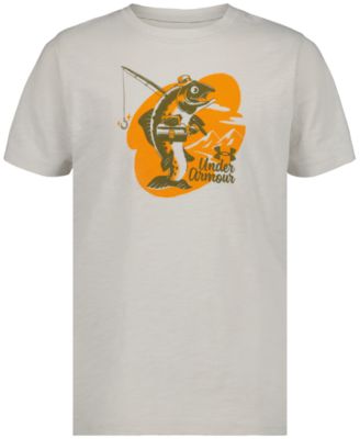 Big Boys' Trout Fishing Crewneck T-Shirt