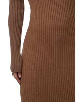 Women's Kira Ribbed Midi Dress