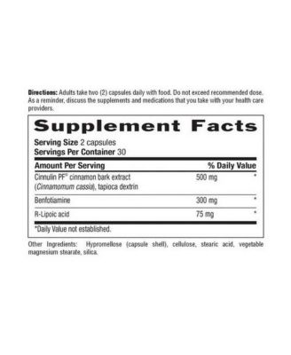 Anti Glycation Support ,60 Vegetarian Capsules