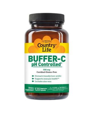 Country Life Buffer-C pH Controlled ,500 mg ,120 Caps - Macy's