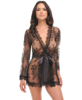 Women's Amour Short Lace Robe