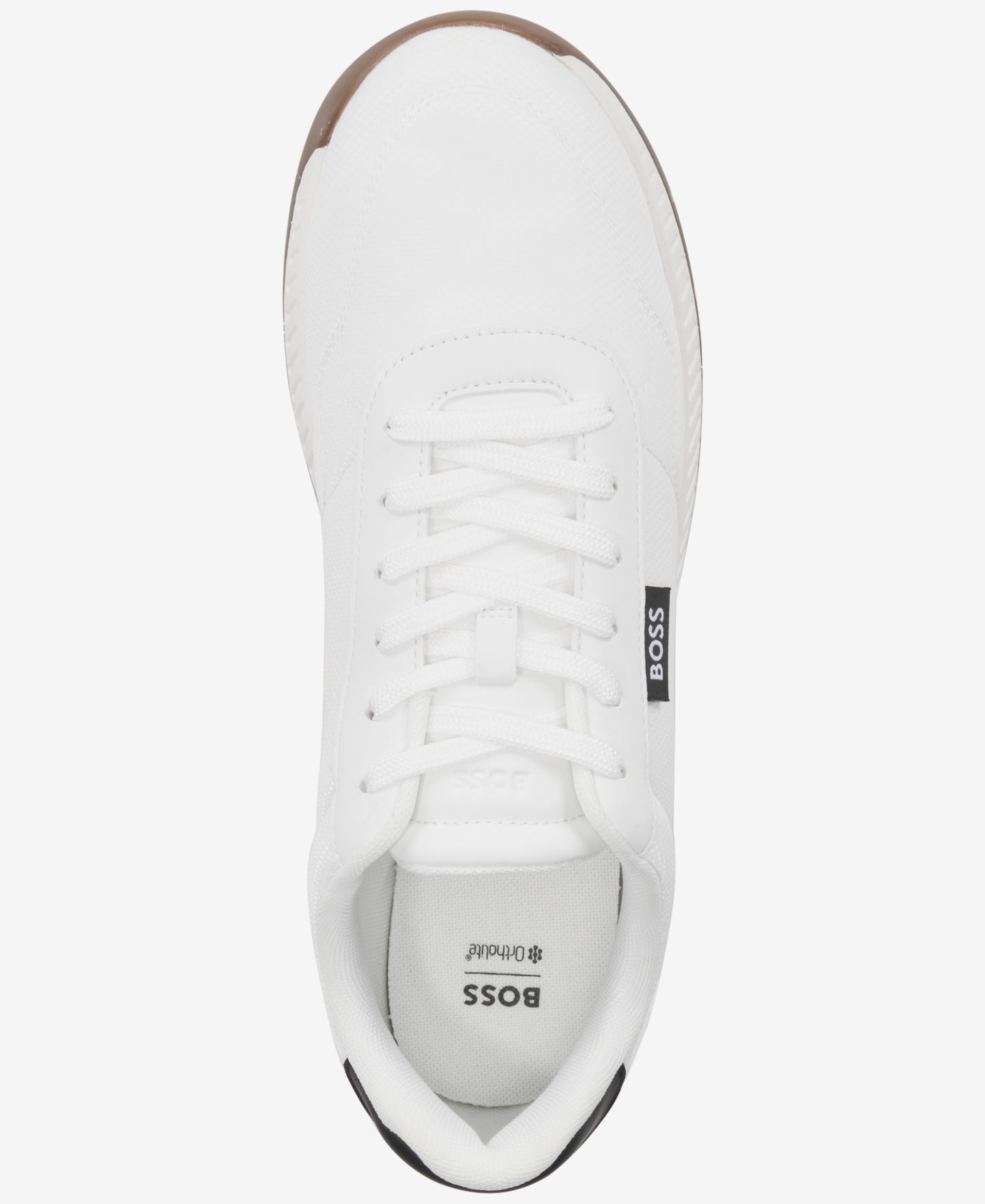 Мужские кроссовки Hugo Boss Titanium Runn, цвет: Белый — фото 4