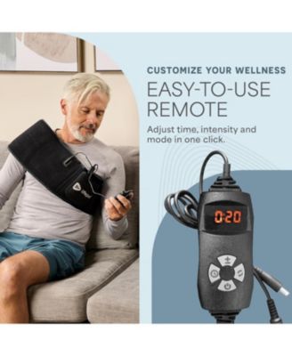 Red Light Therapy Belt – Wireless 660nm 850nm Infrared Light Therapy Belt for Belly Fat, Hips & Pain Relief, Heating Pad Wrap