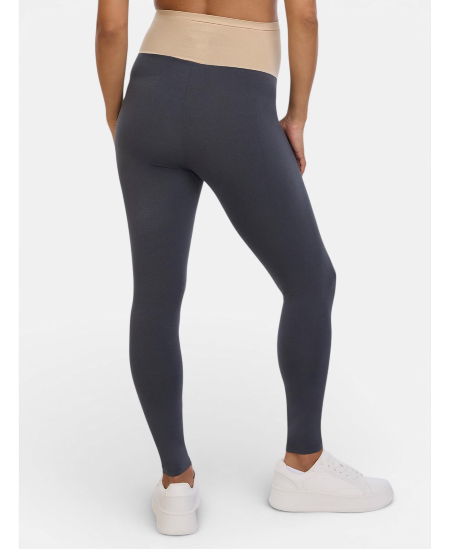 Женские леггинсы Motherhood Maternity Motherhood Essential Stretch Secret Fit Over the Belly, цвет: Асфальтовый — фото 2