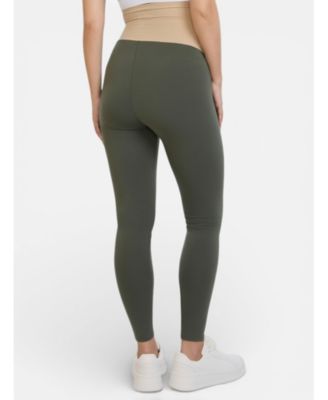 Women's Essential Stretch Secret Fit Over the Belly Maternity Leggings