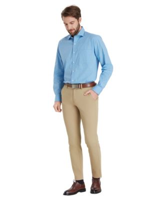 Men's Poplin Charles Plaid Dress Shirt