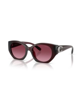 COACH Women's Oval Sunglasses, CW194 HC8407U