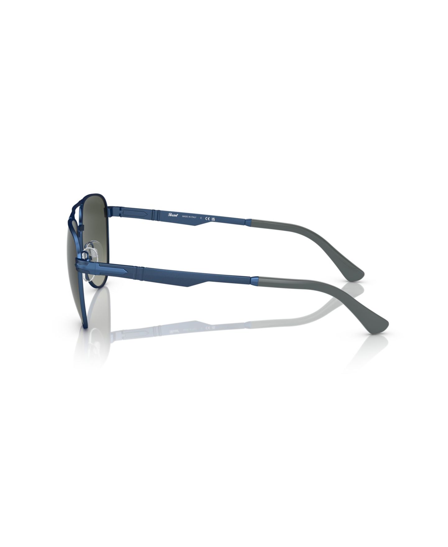 Солнцезащитные очки Persol Unisex Pilot, PO1003S, цвет: Синий — фото 3