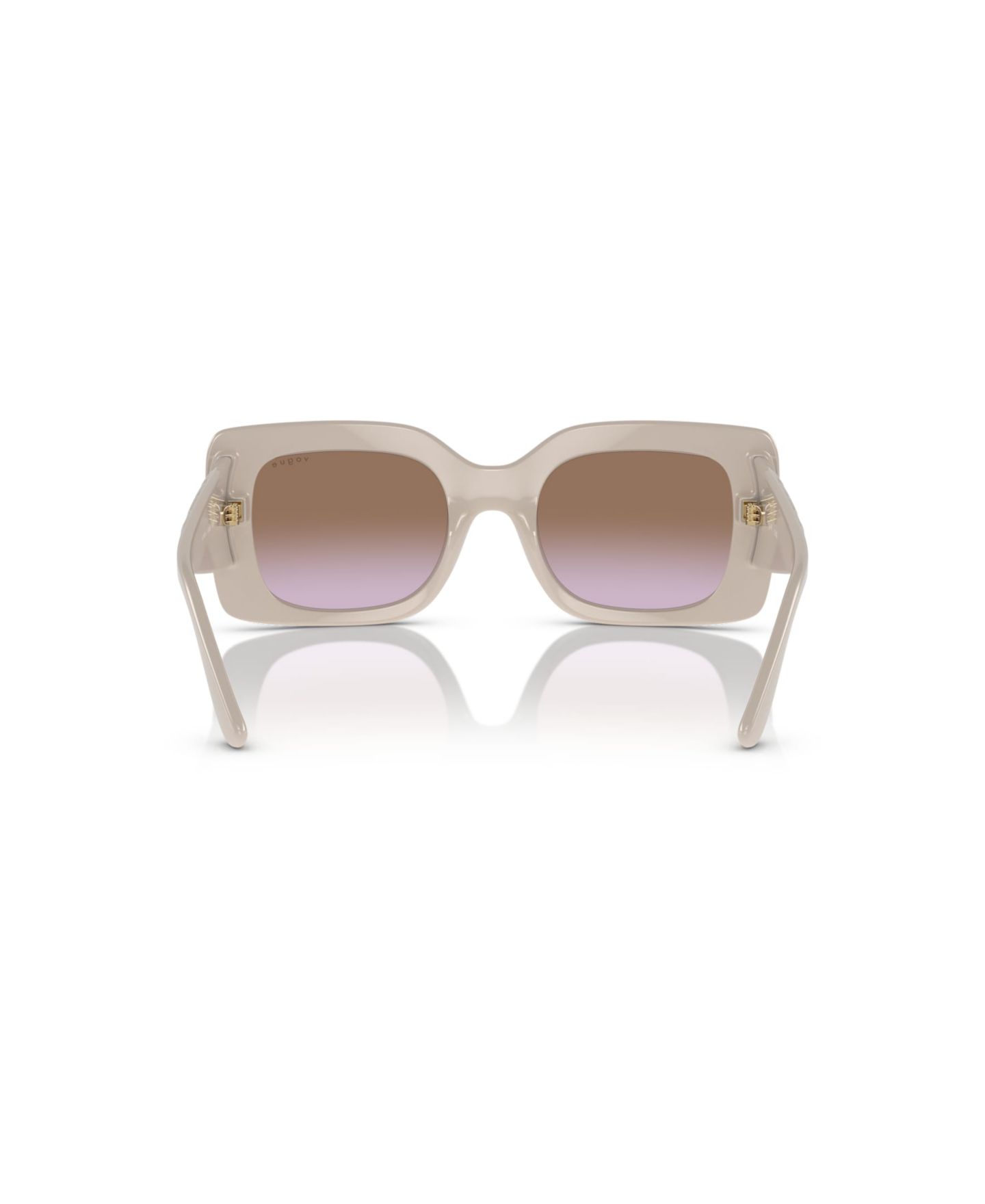 Женские солнцезащитные очки Vogue Eyewear Rectangle Sunglasses, VO5481S, цвет: Светлый серый — фото 4