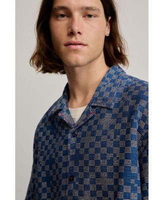 Men's checkered shirt