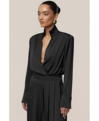 Women's Visionary Pleated Bodysuit