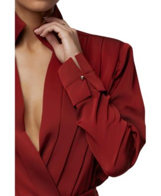 Women's Visionary Pleated Bodysuit