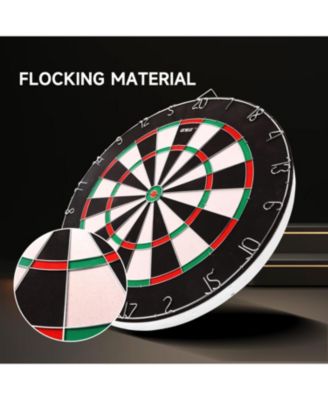 18" x 1" Flocking Dartboard Set