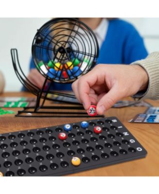 Bingo Master Board for 7/8" Bingo Balls, Plastic Bingo Calling Board for Bingo Game