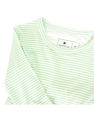 Toddler Boys Pear Stripe Pajama Set